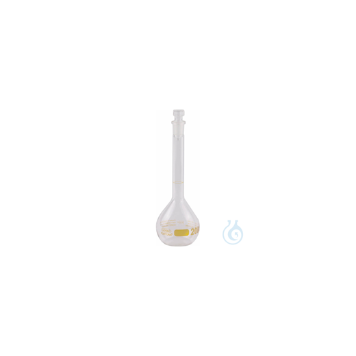 Volumetric flasks, clear glass, VOLAC FORTUNA, 1000 ml, with standard ground joint 24/29, DE-M