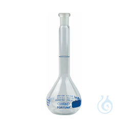 Volumetric flasks, clear glass, VOLAC FORTUNA, 50 ml,...