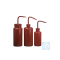 Bel-Art Red 500ml (16oz) Polyethylene Wash Bottles; Polypropylene Cap, 28mm