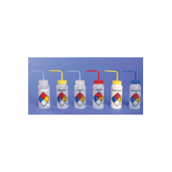 Bel-Art Safety-Labeled 4-Color Methanol Wide-Mouth Wash...