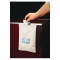 Bel-Art Cleanware Polyethylene White Self Adhesive Waste Bags; Holds 3 lb, 1.