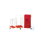 Bel-Art Clavies Biohazard Bag Holder for 12W x 24 in. H Bags