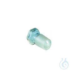 Glass stopper, NS 14/23, clear glass