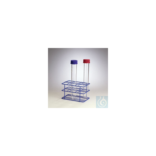 Bel-Art Poxygrid Hybridization Bottle Rack for 40mm Diameter Bottles; 6 Places