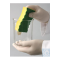 Bel-Art Cleanware Polyurethane Glassware Scrubbing Sponge; 4¼ x 2½ x 1 in. (Pack