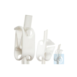 Bel-Art Acetal Mid-Range Plastic Tubing Clamps; For ? to...