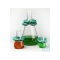 Bel-Art “C”-Shape Open 1.0lb Lead Ring Flask Weight with Vikem Vinyl Coating;