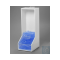 Bel-Art Acrylic Large Storage Bin; 5 x 6 x 14 in.