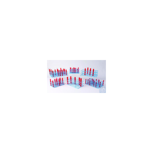 Bel-Art Poxygrid Test Tube Rack; For 13-16mm Tubes, 150 Places