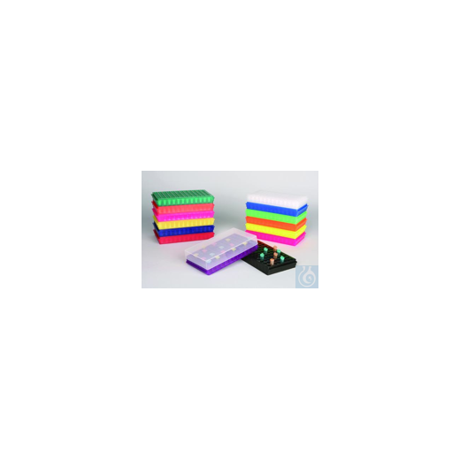 Bel-Art Microcentrifuge Tube Rack Cover, Translucent (Pack of 5)