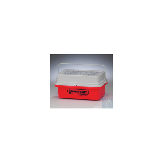 Bel-Art Cryo-Safe Maxi Cooler; 0ºC, For 0.5 or 1.5ml Tubes, 32 Places, Plastic,