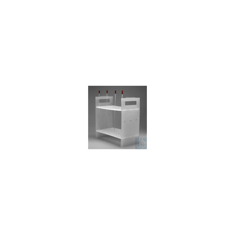 Bel-Art NMR Sample Tube Rack; For 5mm Tubes, 72 Places