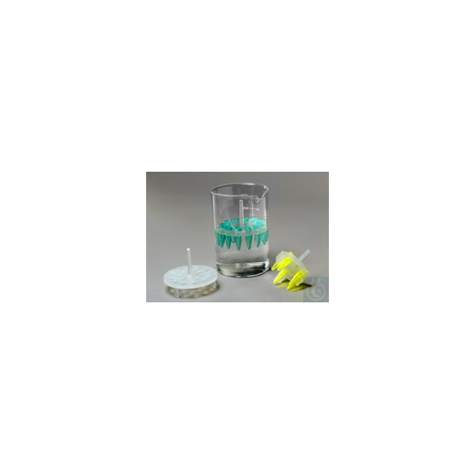 Bel-Art Round Microcentrifuge Floating Bubble Rack; For 0.5ml Tubes, 20 Places,