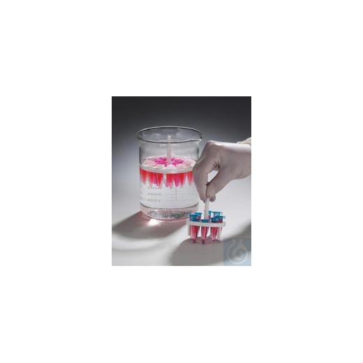 Bel-Art Round Microcentrifuge Floating Racks; For 1.5ml Tubes, 20 Places, Fits