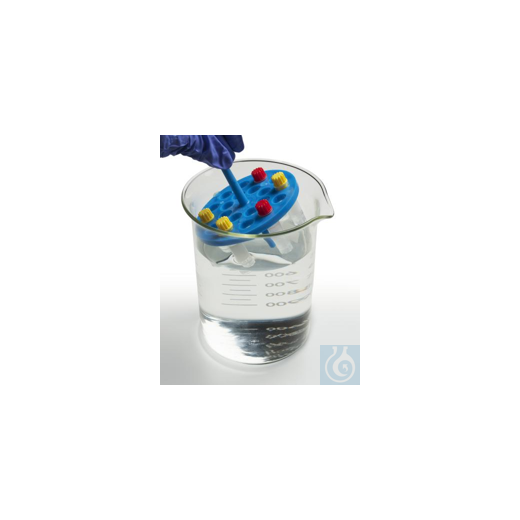 Bel-Art Floating Rack for Cryotubes; 20 Places, Polypropylene