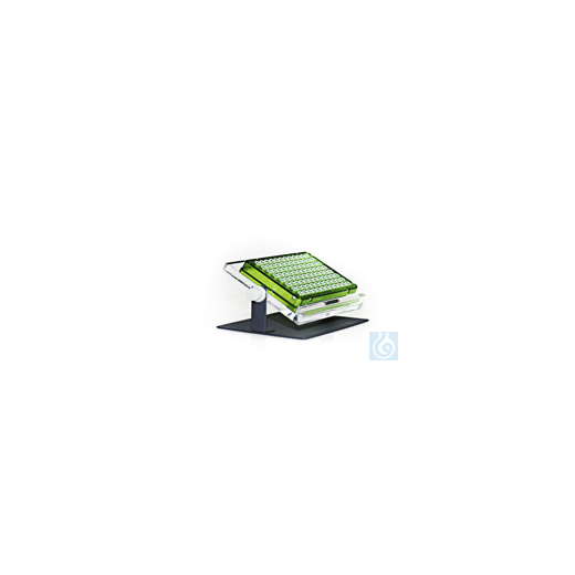Bel-Art Adjustable Microplate Tilting Stand; 4½ x 6½ x 2¼ in.