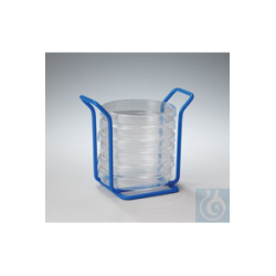 Bel-Art Poxygrid Petri Dish Mini Rack; 100mm, 6 Places,...
