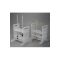 Bel-Art Hydrometer Rack; For Short Hydrometers, 18 Places, Polypropylene