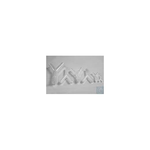 Bel-Art Wye (Y) Tubing Connectors for 5/16 in. Tubing; Polypropylene (Pack of
