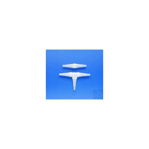 Bel-Art “5 in 1” Straight Tubing Connectors; 3½ in., Polypropylene (Pack