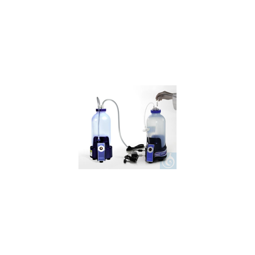 Bel-Art HiFlow Vacuum Aspirator Collection System, 1.0 Gallon Bottle wit