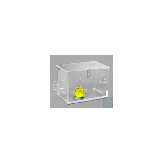 Bel-Art Beta-Safe Storage Box; Acrylic, 10L x 6W x 7H in.