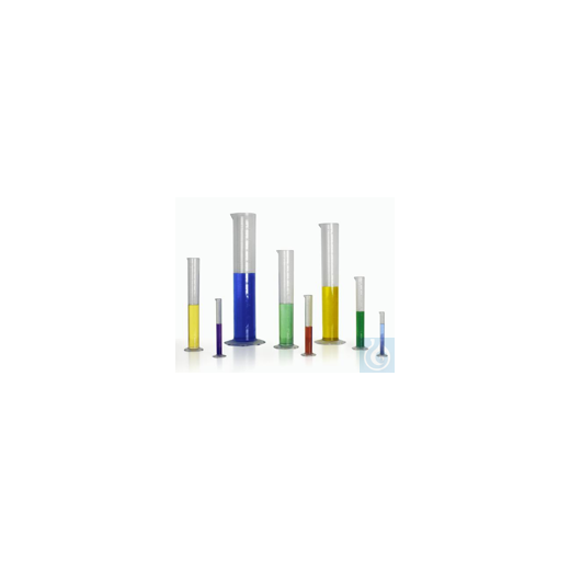 Bel-Art 100ml Clear TPX Graduated Cylinder; 1.0ml Graduation