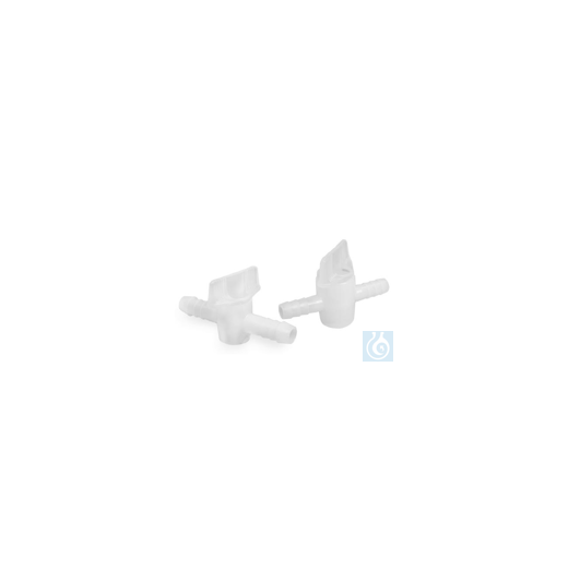 Bel-Art 2-Piece Stopcock for ? in. Tubing; Polyethylene