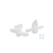 Bel-Art 2-Piece Stopcock for ½ in. Tubing; Polyethylene