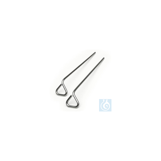 Bel-Art Bacterial Cell Spreader for 6cm Plates; Stainless Steel, 0.62 in. Wide