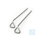 Bel-Art Bacterial Cell Spreader for 6cm Plates; Stainless Steel, 0.62 in. Wide