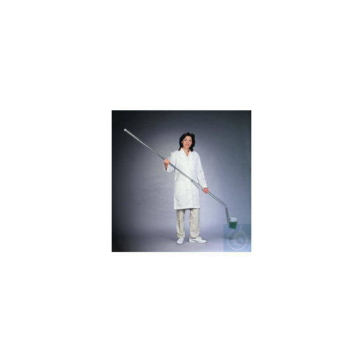 Bel-Art Adjustable Water Sample Dipper; 3ft to 9ft, 1000ml, Plastic