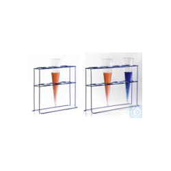 Bel-Art Poxygrid Imhoff Cone Rack; 3 Places, 17¹/2 x...
