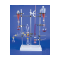 Bel-Art Polypropylene Lattice Support Stand with 3 Aluminum Vertical Rods