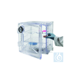 Bel-Art Lab Companion Amber Polycarbonate Cabinet Style...