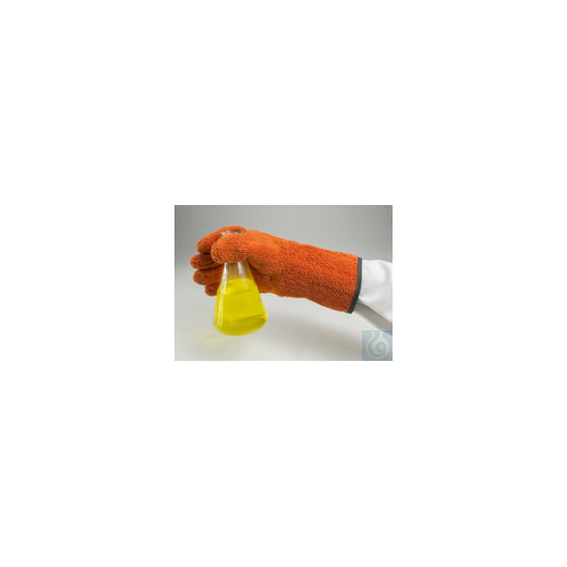 Bel-Art Clavies Heat Resistant Biohazard Autoclave/Oven Gloves; 11 in. Gauntlet