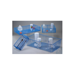 Bel-Art Poxygrid Steel Wire Basket; 20 x 11 x 3½ in.