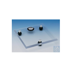 Bel-Art Acrylic Leveling Table; 8 x 8 x ? in.