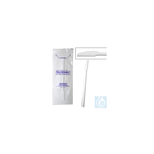 Bel-Art Sterileware Plastic Sampling Knife; 8¼ in., Sterile, Individually