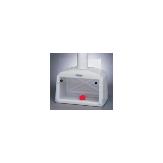 Bel-Art Small Molded Polyethylene Benchtop Fume Hood with Acrylic Sash; 27