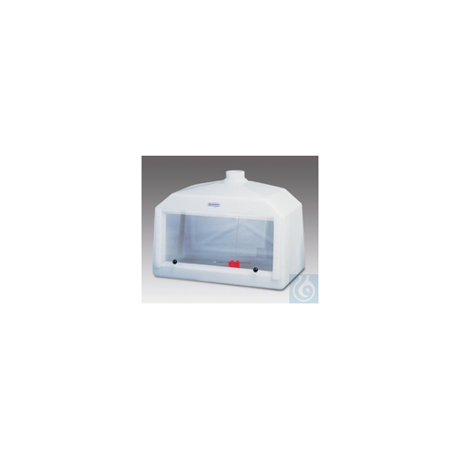 Bel-Art Large Molded Polyethylene Fume Hood with Acrylic Sash; 42 x 20 x 30 in.