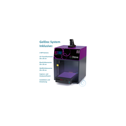 gelLITE Gel Documentation System,302nmUV, Transillum
