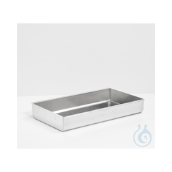 Stainless steel insert tray, cubic