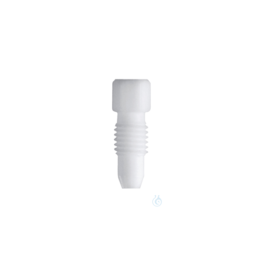 PTFE fitting, 3.2 mm OD, white