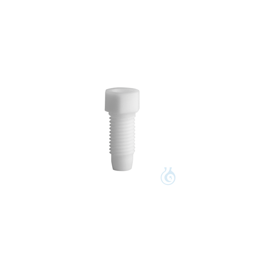 PTFE Fitting, 4,76 mm AD, weiss