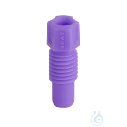 PFA fitting, 2.3 mm O.D., violet