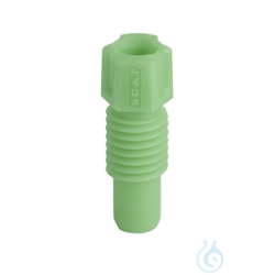 PFA fitting, 1.6 mm OD, green