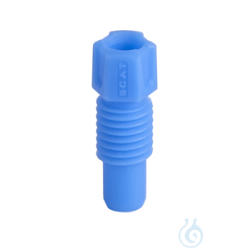 PFA Fitting, 3,2 mm AD, blue