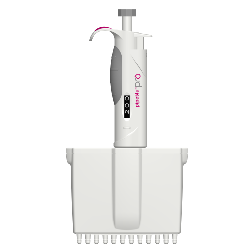 AHN pipet4u® Pro 12-channel pipette 0.5- 10 µL