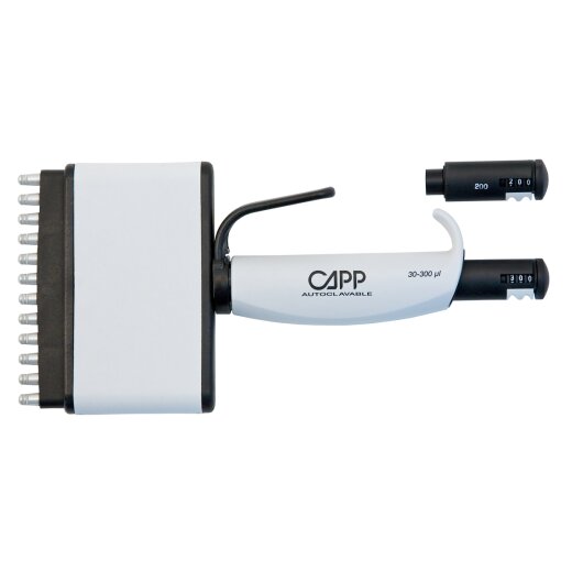 CAPPAero 96 Mehrkanalpipetten Multipipetten, 12-Kanal-Pipette